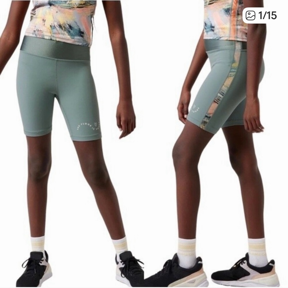 * NWOT Athleta Bike Shorts Simone Biles SZ 16 XXL *